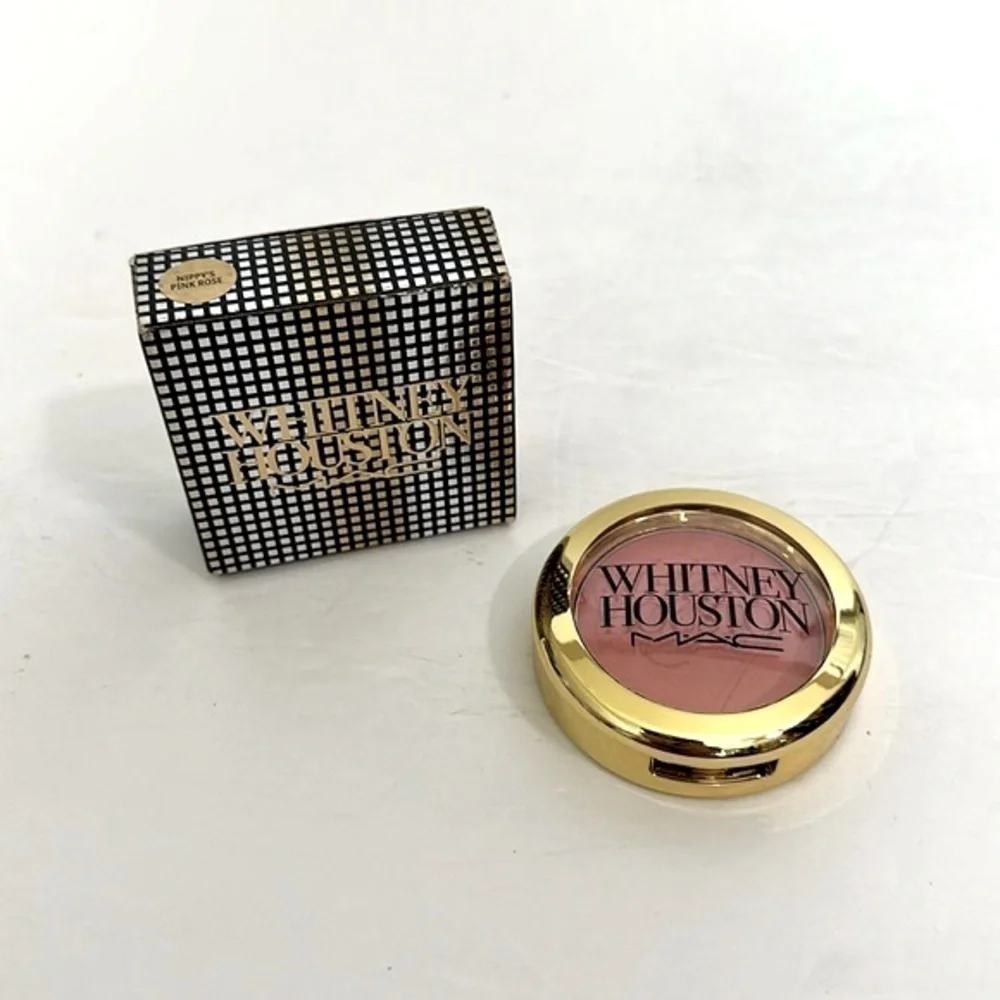 MAC x Whitney Houston Special Edition Powder Blush - Nippy's pink Rose - .21 oz